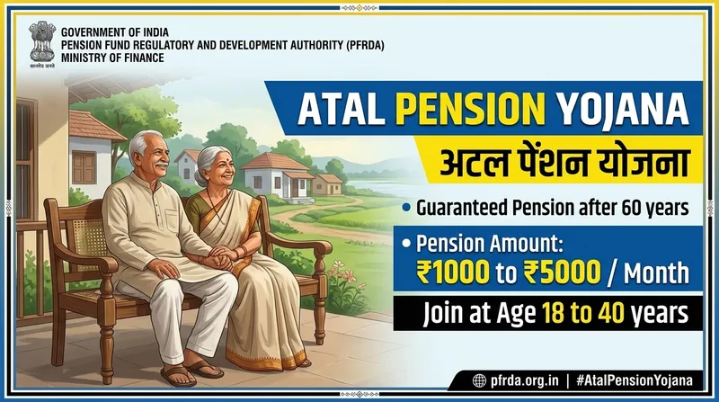 अटल पेंशन योजना आधिकारिक पेंशन बैनर