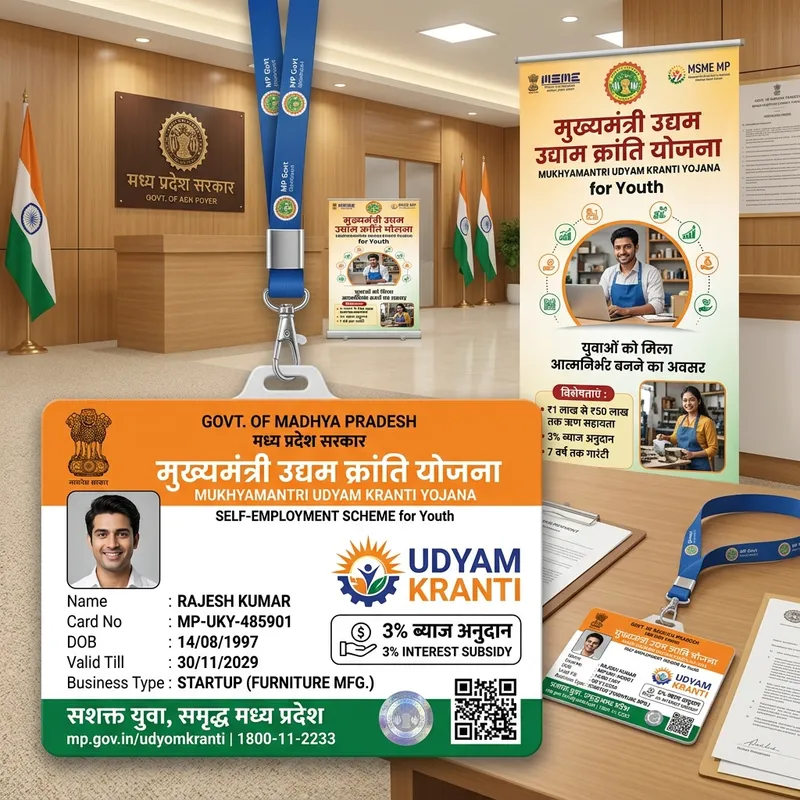 मुख्यमंत्री उद्यम क्रांति योजना बैनर