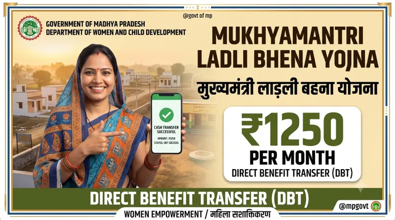 ladli-behna का आधिकारिक बैनर